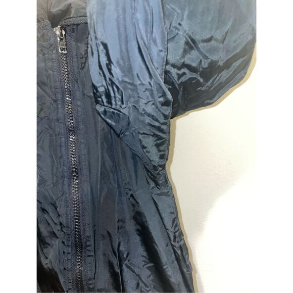 Vintage 90s Y2K Gallery long black overcoat puffer women’s winter coat size medi - Picture 14 of 15